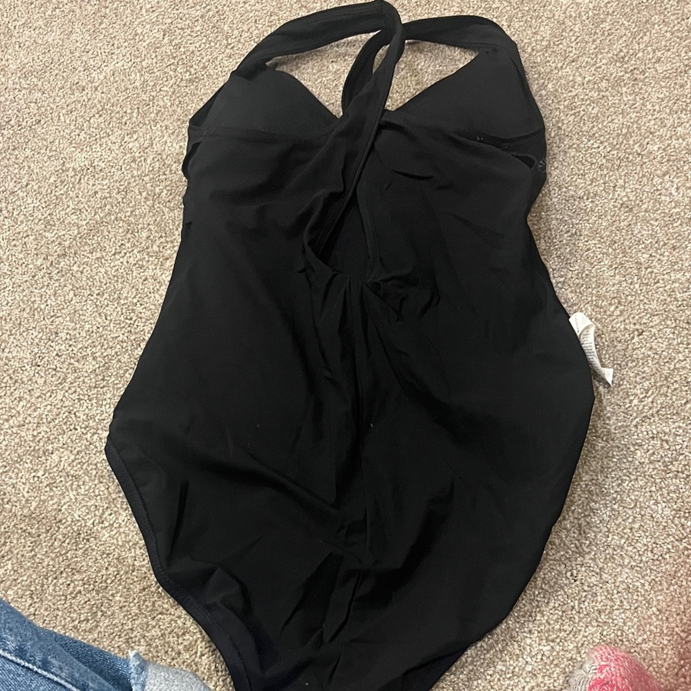 Athleta Black One-Piece Swimsuit - Picture 8 of 13